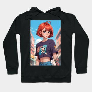 Pin Up Girl T-Shirt Hoodie